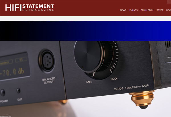 Cen.Grand 9i-906 “Silver Fox" ，Test by HIFI statement Netmagazine (Germany)